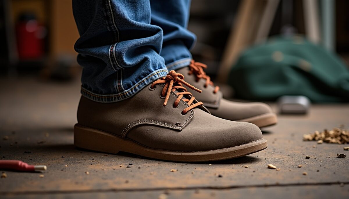 Les raisons pour lesquelles les artisans privilégient les chaussures de sécurité montantes